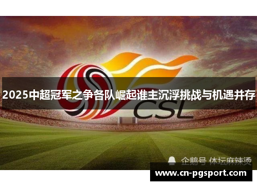 2025中超冠军之争各队崛起谁主沉浮挑战与机遇并存