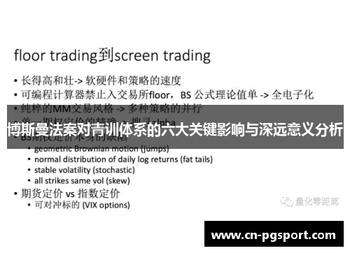 博斯曼法案对青训体系的六大关键影响与深远意义分析