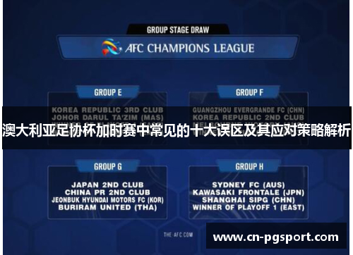 澳大利亚足协杯加时赛中常见的十大误区及其应对策略解析