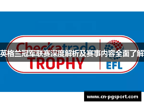 英格兰冠军联赛深度解析及赛事内容全面了解